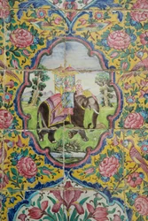 Bagh-e Narenjastan Garten, Orangerie, Schiras, Iran